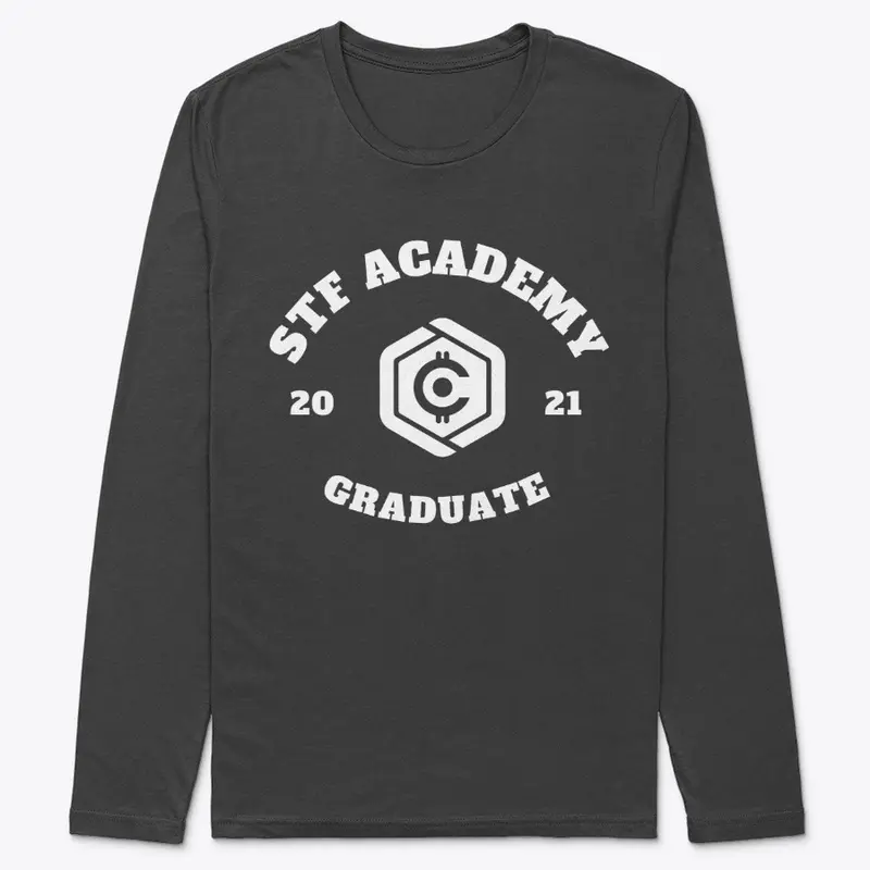 2021 Graduate Varsity Design White Font